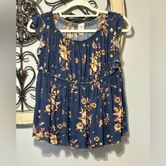 We The Free Floral Off The Shoulder Top - Picture 4 of 8